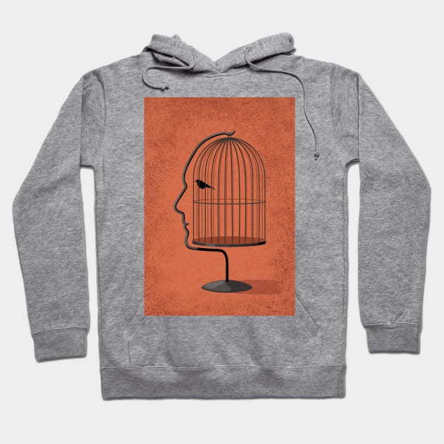 Mind Cage Hoodie by John Holcroft